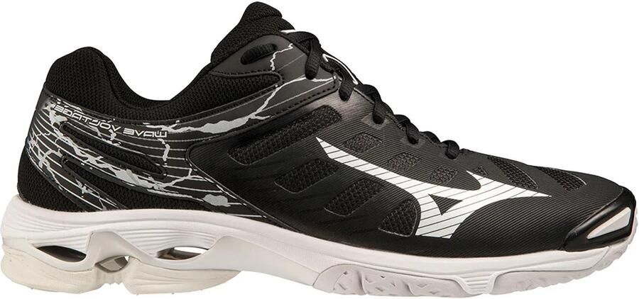 Mizuno Wave Voltage indoorschoenen sr zwart dessin - Foto 4