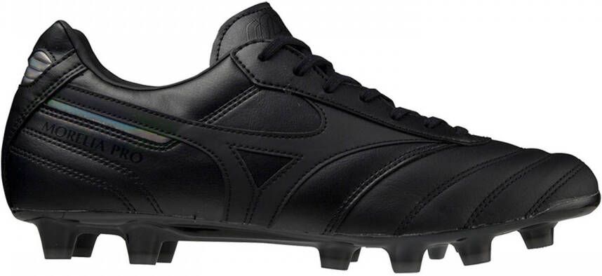 Mizuno Morelia II Pro Gras Voetbalschoenen (FG) Zwart