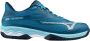 Mizuno Tennisschoen Padelschoen Wave Exceed Light 2 CC Heren Blauw Wit - Thumbnail 2