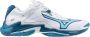 Mizuno Wave Lightning Z8 V1GA240021 Mannen Wit Volleybalschoenen - Thumbnail 3