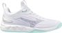 Mizuno wave lumino Indoor schoenen dames Wit - Thumbnail 2