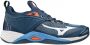 Mizuno Wave MoHerentum 2 Sportschoenen Volleybal Indoor blauw - Thumbnail 2