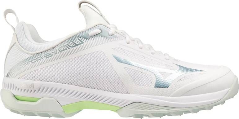 Mizuno Wave Panthera(U) White gridge patinagreen Hockey Hockeyschoenen Veld - Foto 2