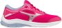 Mizuno Kid's Wave Rider 25 JR Runningschoenen roze - Thumbnail 3