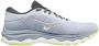 Mizuno Wave Sky 5 Dames Sportschoenen Hardlopen Weg paars groen - Thumbnail 3