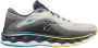 Mizuno Wave Sky 7 J1G Mannen Grijs Hardloopschoenen - Thumbnail 3