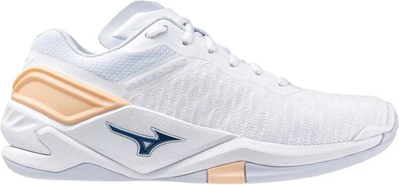 Mizuno WAVE STEALTH NEO Zaalschoenen Wit Dames