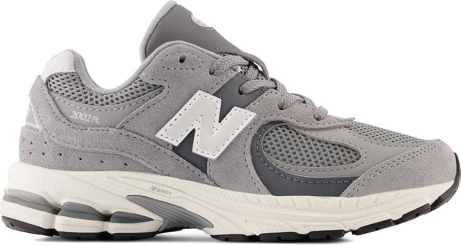 New Balance 2002 Peuterschoenen Grijs Leer