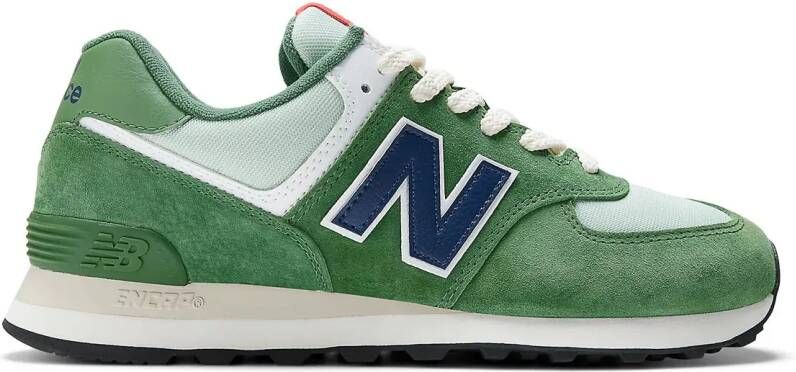 New Balance 574 Groen Suede Lage sneakers Unisex