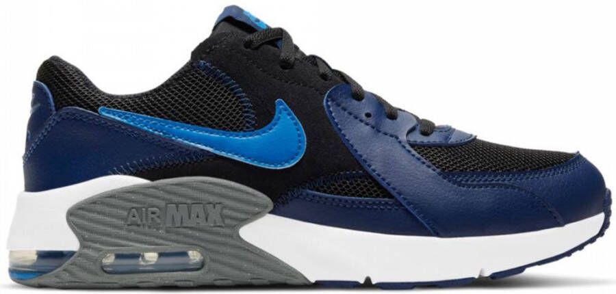 NIKE Air max excee sneakers zwart blauw kinderen