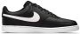 Nike Court Vision Low Sneakers Black White-Photon Dust - Thumbnail 13