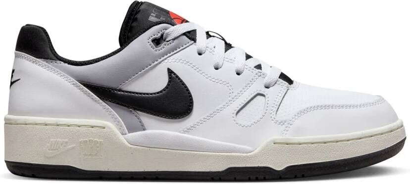 Nike Full Force Low Heren Schoenen Wit Maat: 40.5 Leer Foot Locker - Foto 3