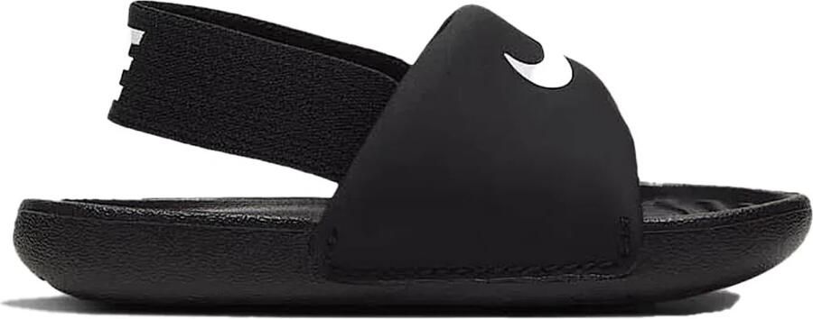 Nike Kawa Slide Baby Schoenen Black Leer 5 Foot Locker