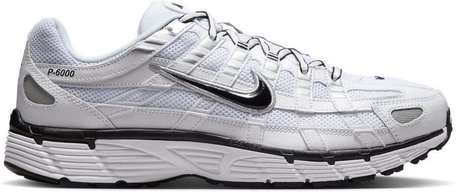 Nike P-6000 Sneakers Heren Wit Mesh Synthetisch