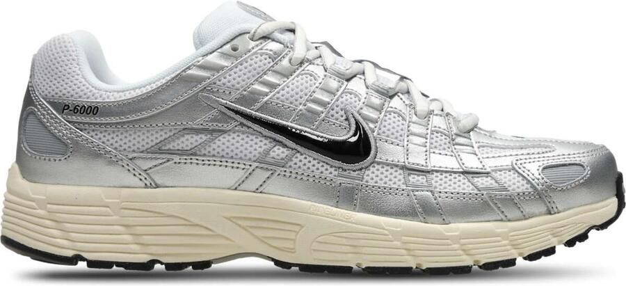 Nike P-6000 Sneakers Wit Mesh Synthetisch