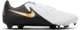 Nike Phantom GX II Academy Gras Kunstgras Voetbalschoenen (MG) Zwart Gebroken Wit Goud - Thumbnail 2