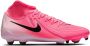 Nike Phantom Luna II Academy Gras Kunstgras Voetbalschoenen (MG) Felroze Lichtroze Zwart - Thumbnail 2