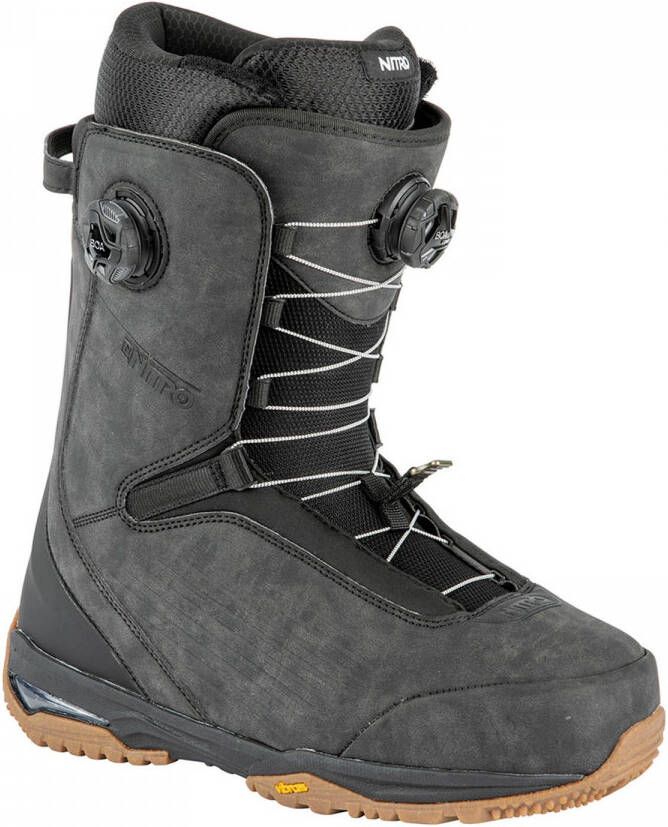 Nitro Chase Dual Boa 2024 Snowboard schoenen zwart