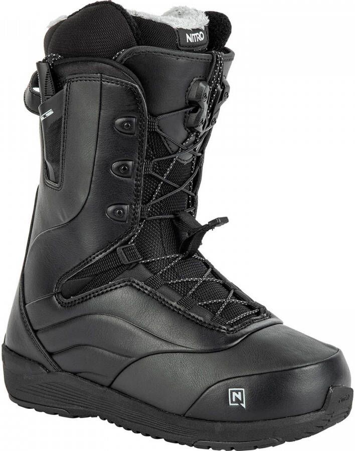 Nitro Crown TLS 2025 Snowboard schoenen zwart