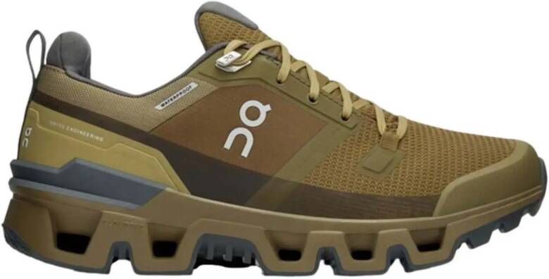 On Cloudwander Waterproof Multisportschoenen olijfgroen Schoenen