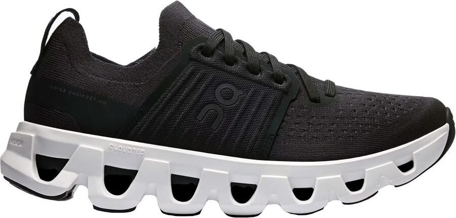 On Women's Cloudswift 4 Hardloopschoenen zwart grijs