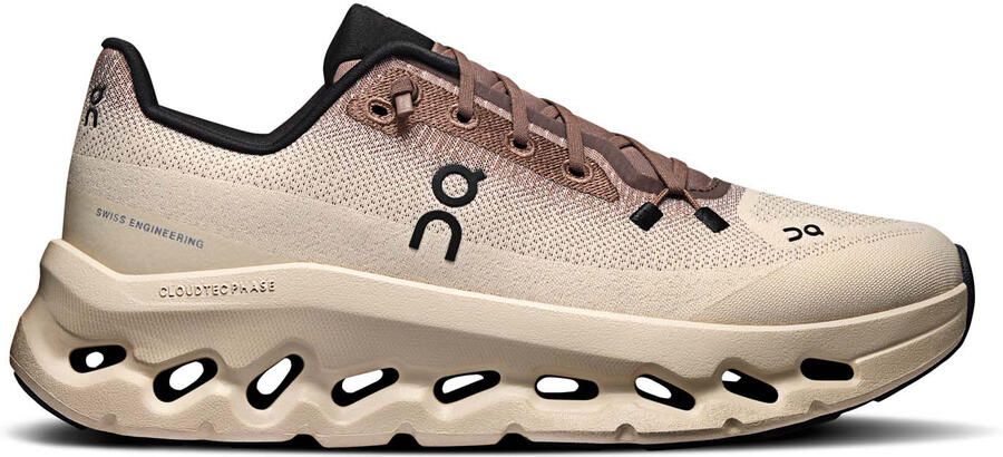 ON Running Bruine Sneakers met Dikke Rubberen Zool Brown Dames - Foto 2