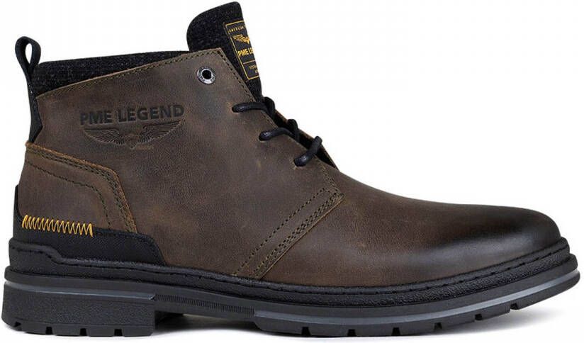PME Legend Fleetman Veterboots Laarzen Met Veters Heren Groen - Foto 8