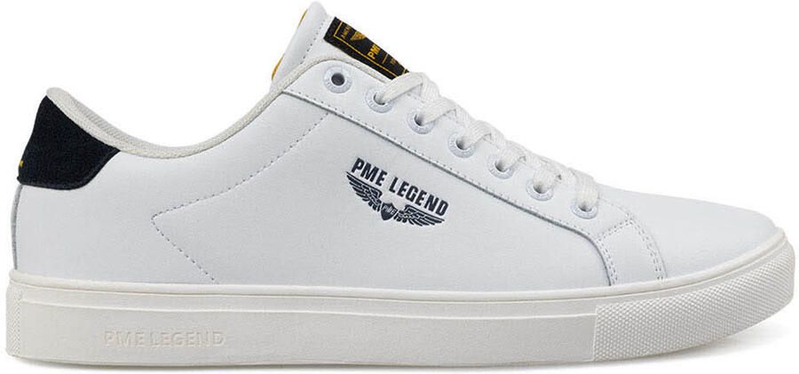 PME Legend Carrior Wit Blauw Sneaker PBO2503050 - Foto 8
