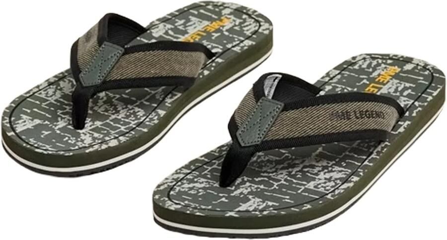 PME Legend Jetflap Slipper groen Textiel - Foto 2