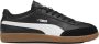 PUMA Rebound v6 Sneakers wit Imitatieleer - Thumbnail 4