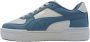 Puma California Pro sneakers wit lichtblauw Jongens Meisjes Imitatieleer 35.5 - Thumbnail 6