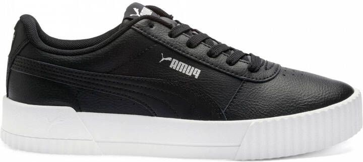 PUMA Carina L Sneakers Dames Black- White- Silver - Foto 9