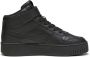 PUMA Carina Street Mid Dames Sneakers Black- Black-Rose Gold - Thumbnail 6