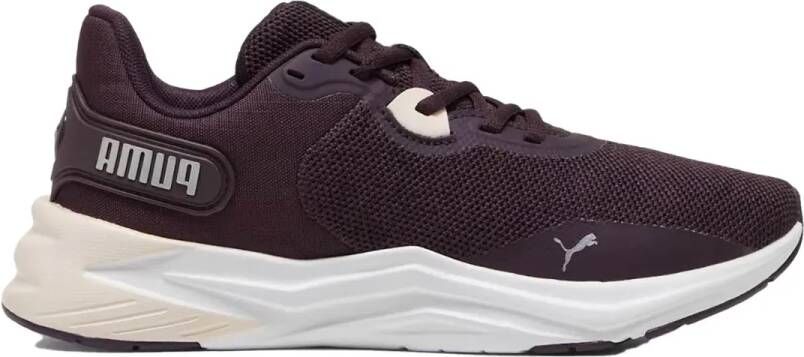 PUMA Disperse XT 3 Knit Unisex Sportschoenen Midnight Plum-Rosebay- White