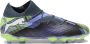 PUMA Future 7 Pro Gras Kunstgras Voetbalschoenen (MG) Kids Grijs Paars Groen Wit - Thumbnail 1