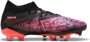 PUMA Future 8 Match Gras Kunstgras Voetbalschoenen (MG) Dames Zwart Paars Rood - Thumbnail 3