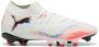 Puma Future 8 Match senior voetbalschoenen wit rood blauw - Thumbnail 3