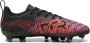 PUMA FUTURE 8 PLAY FG AG Jr Unisex Sportschoenen Black- White-Glowing Red - Thumbnail 4
