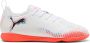 PUMA FUTURE 8 PLAY IT Jr Unisex Sportschoenen White- Black-Glowing Red - Thumbnail 2