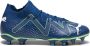 PUMA FUTURE MATCH FG AG Heren Sportschoenen Blauw Wit Groen - Thumbnail 2