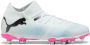 PUMA Future 7 Match Gras Kunstgras Voetbalschoenen (MG) Wit Roze Zwart - Thumbnail 3
