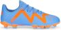PUMA Future Play Gras Kunstgras Voetbalschoenen (MG) Kids Blauw Oranje Wit - Thumbnail 4