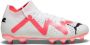 PUMA Future Pro Gras Kunstgras Voetbalschoenen (MG) Wit Rood Zwart - Thumbnail 3