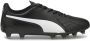 PUMA King Hero 21 Gras Voetbalschoenen (FG) Zwart Wit - Thumbnail 3