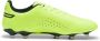 Puma King Match FG AG Jr. voetbalschoenen geel zwart Imitatieleer 37 - Thumbnail 4