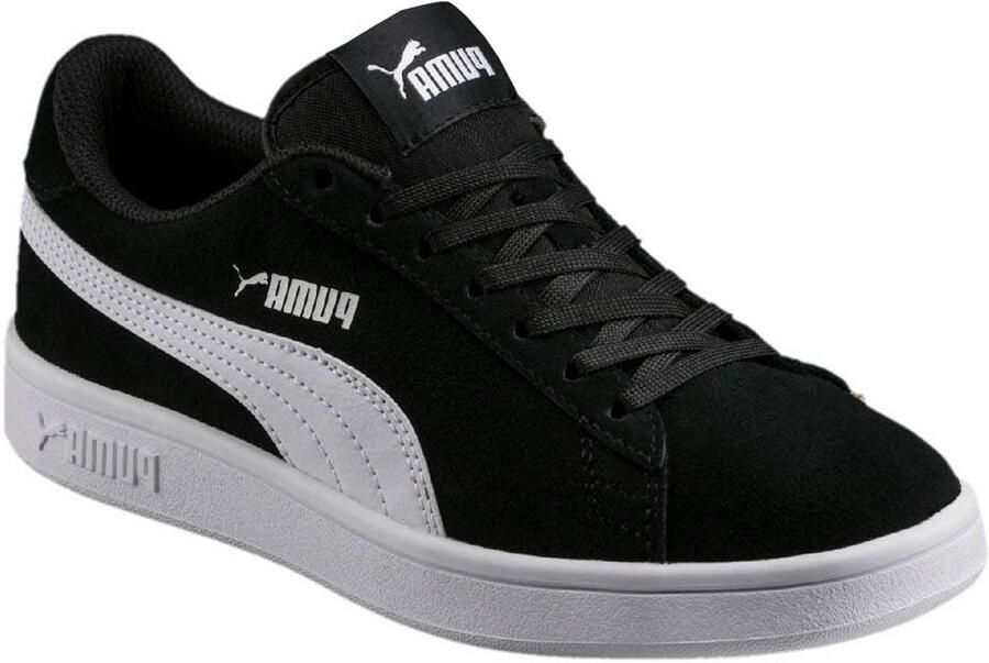 PUMA Smash v2 SD Jr Kinderen Sneakers Black- White - Foto 3