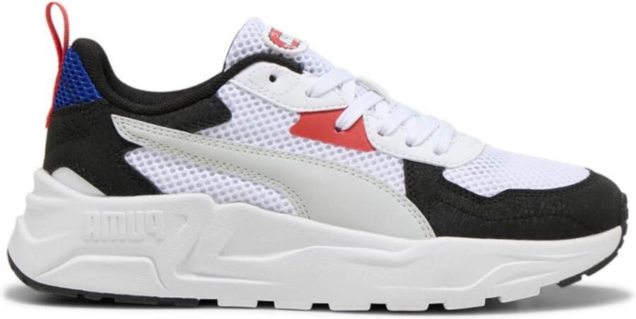 Puma Trinity Lite Mid 90s sneakers zwart wit rood - Foto 2