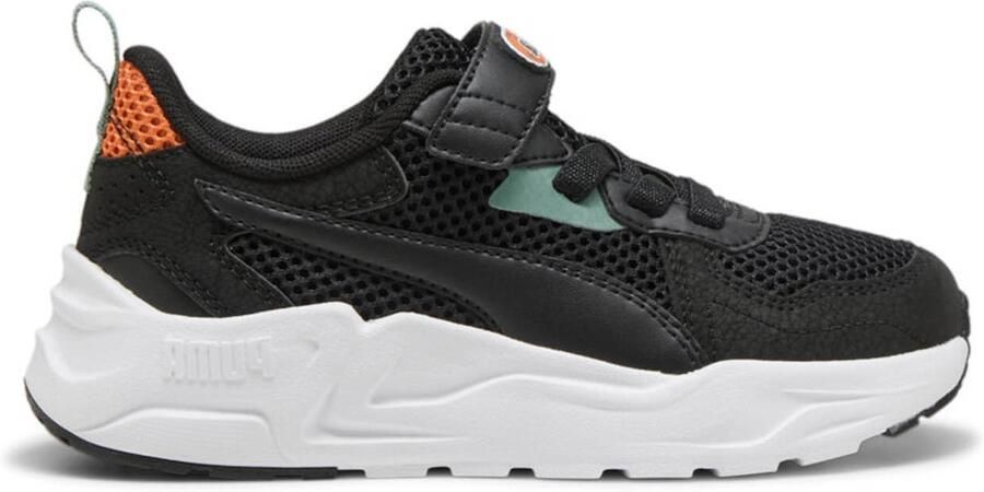 Puma Trinity Lite Mid 90s sneakers zwart groen oranje - Foto 3