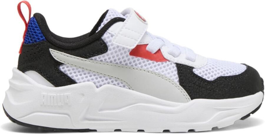 Puma Trinity Lite Mid 90s sneakers zwart wit rood - Foto 2