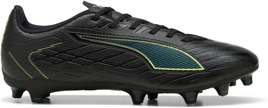 PUMA ULTRA 6 PLAY FG AG Unisex Sportschoenen Black-Fizzy Light-Green Terrain